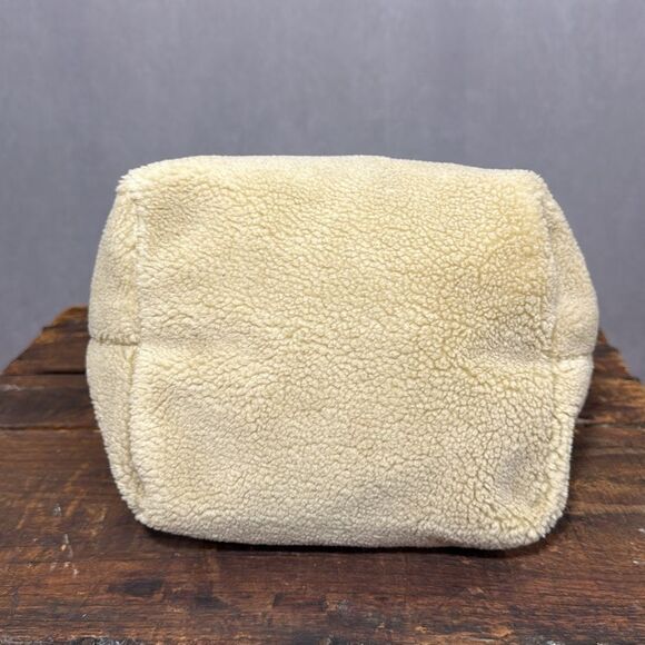 Prada Tan Shearling Tote Bag - Picture 3 of 9